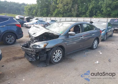 2018 Nissan Sentra S/Sv/Sr/Sl from USA, damaged, VIN 3N1AB7AP8JY252589